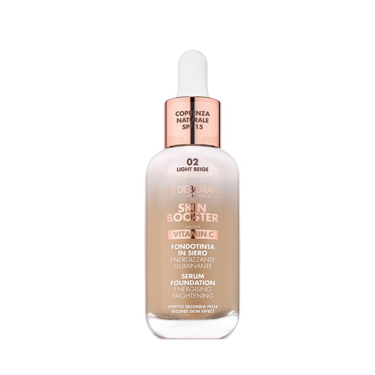 Skin Booster Fondotinta In Siero 2 Light Beige Deborah 30ml
