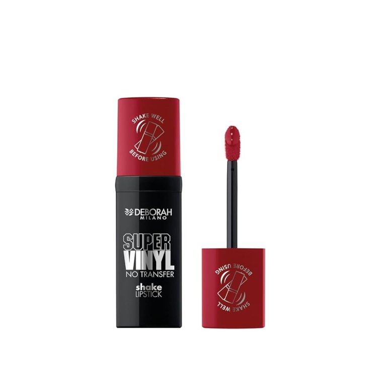 Super Vinyl No Transfer Shake Lipstick 5 Ruby Red Deborah 4ml