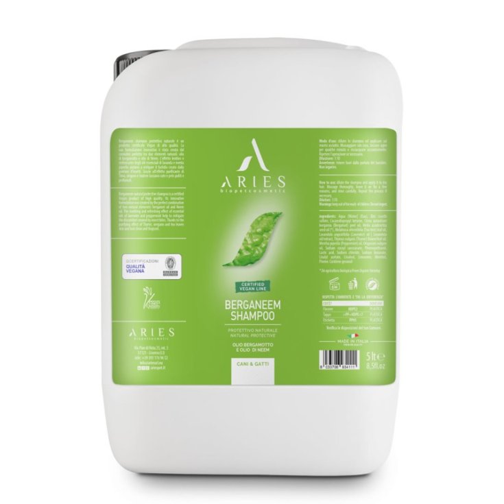 Berganeem Shampoo Sgradito agli Insetti 5 Litri