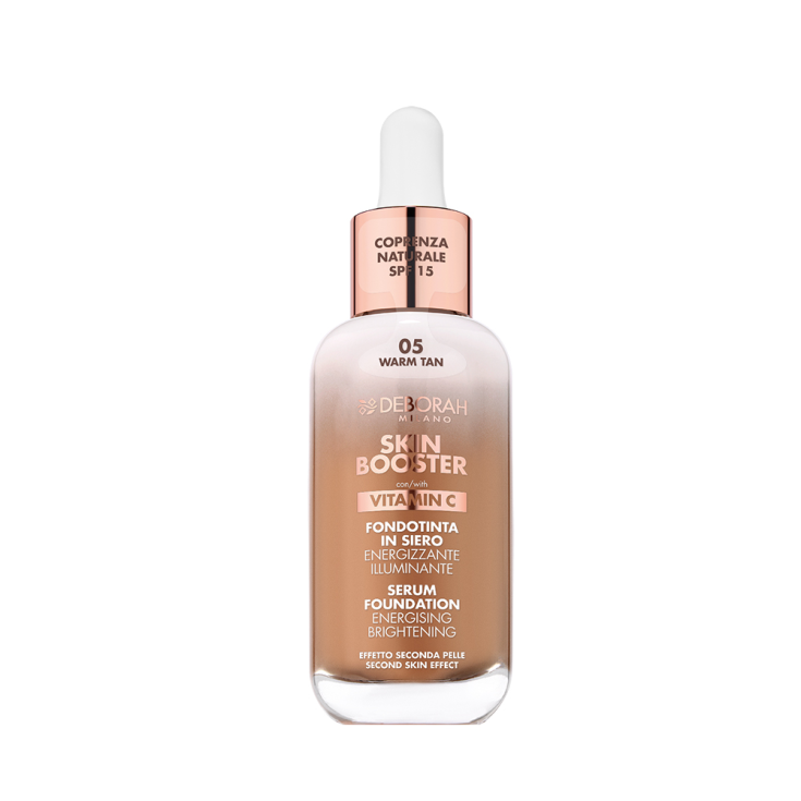 Skin Booster Fondotinta in Siero 5 Warm Tan Deborah Milano 30ml