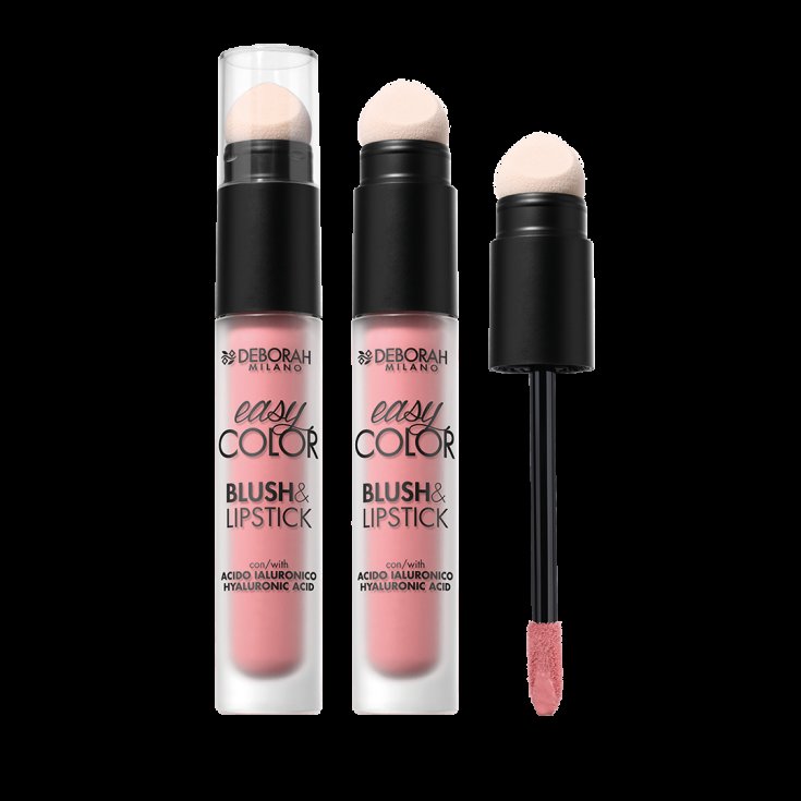 Easy Color Blush & Lipstick &nbsp;01 Pink Crush Deborah 4ml