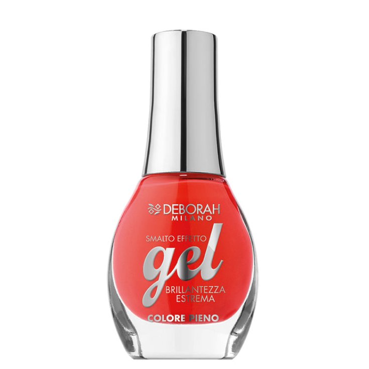 Smalto Gel Effect 170 Coral Red Deborah Milano 8,5ml