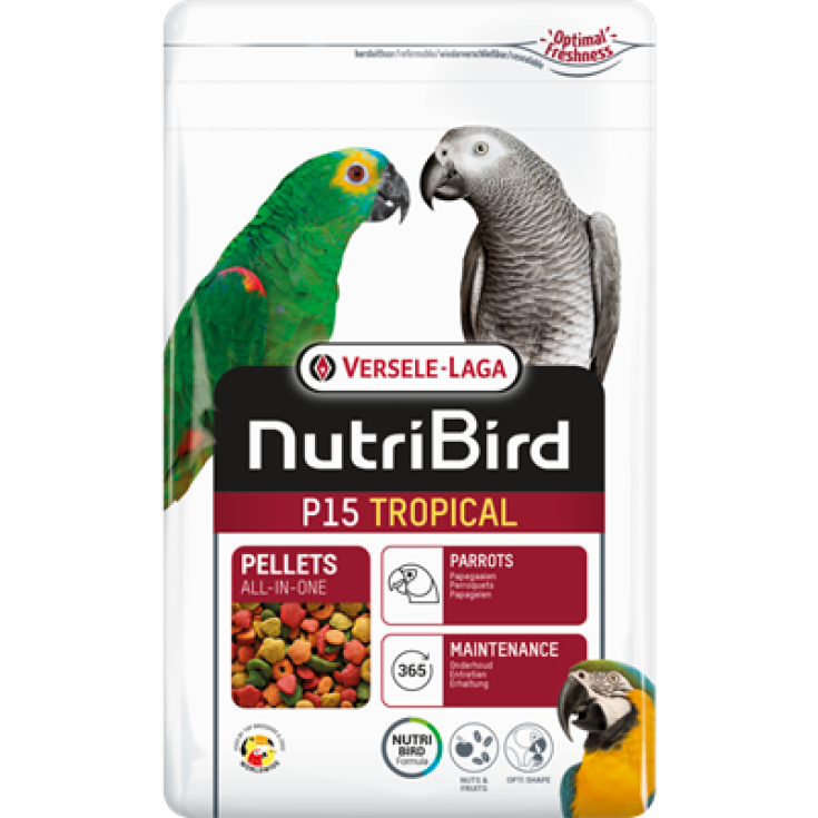 Nutribird P15 Tropical Versele-Laga 3 Kg