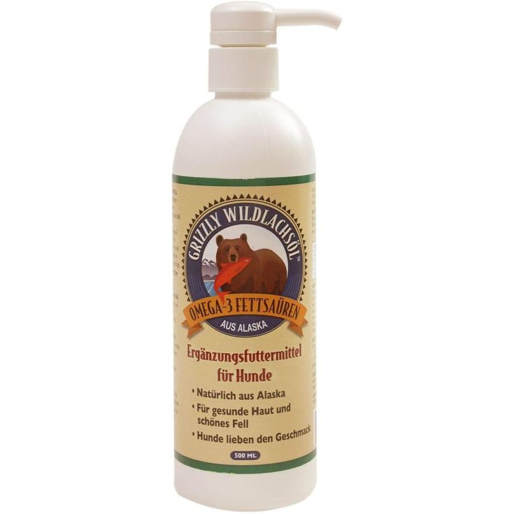 Grizzly Wild Alaskan Olio Salmone 500ml