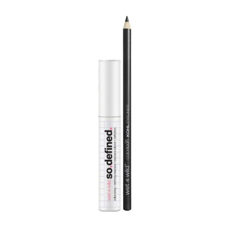 So Defined Voluminizing Mascara + Color Icon Kohl Eyeliner Set&nbsp;Wet n Wild