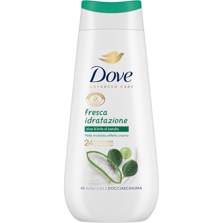 Bagnoschiuma Fresca Idratazione Dove 225ml