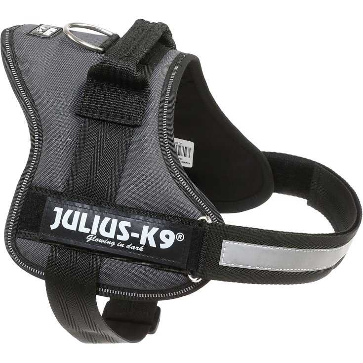 Pettorina Street Harness Grigio Julius-K9 1 Pezzo