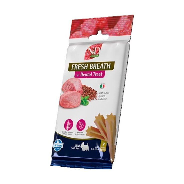 Quinoa Dental Treat Fresh Breath Mini N&D 60g