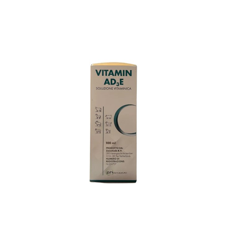 Vitamin AD3E Soluzione Vitaminica PH Farmaceutici 100ml