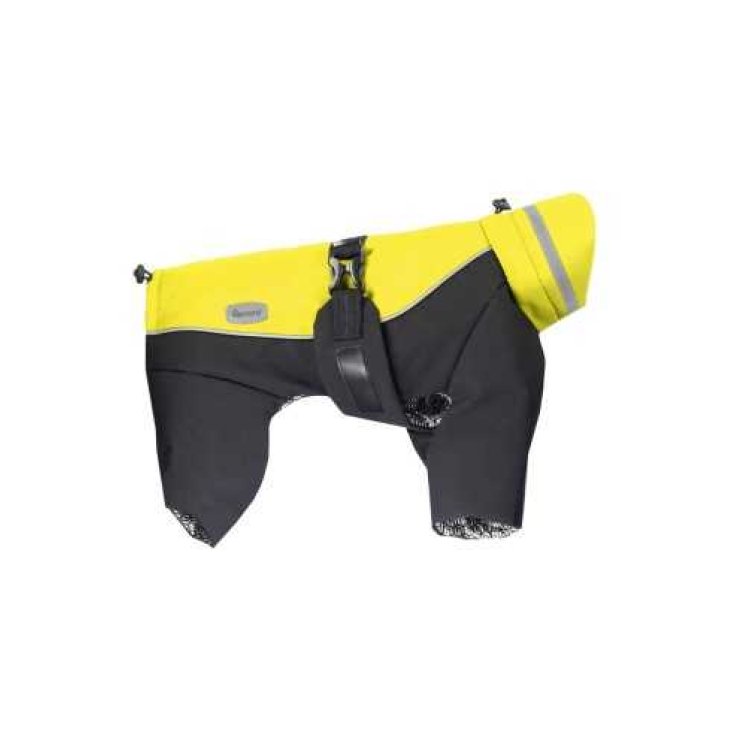 Impermeabile Antivento K-Bau Nero/Giallo S Record 1 Pezzo