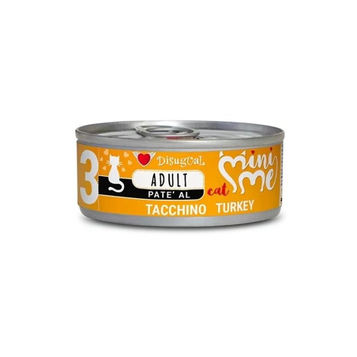 Pat&egrave; Tacchino per Gatti Adulti Mini Me 3 Disugual 85g