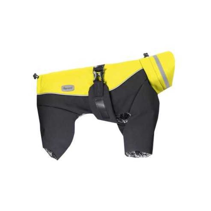 Impermeabile Antivento K-Bau Nero/Giallo 3XL Record 1 Pezzo