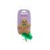 Gioco per Gatti con Peluches e Piuma Record Pan di zenzero 20cm