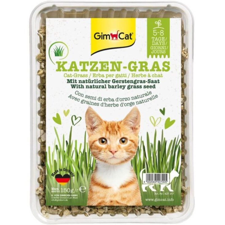 Erba Per Gatti Con Semi Di Orzo Naturale GimCat 150g
