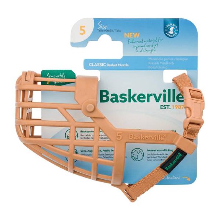Museruola Classic Baskerville 1 Pezzo