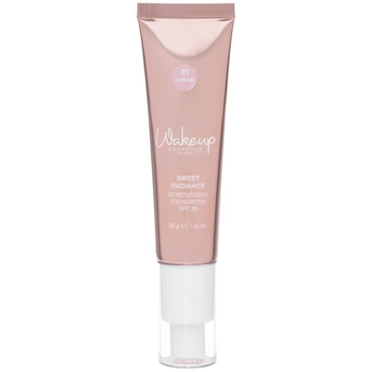 Sweet Radiance Foundation 01 Almond WakeUp Cosmetics 30ml