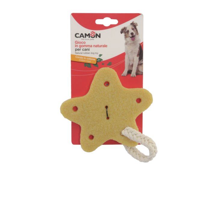 Gioco In Gomma Naturale Per Cani Stella Camon 1 Pezzo