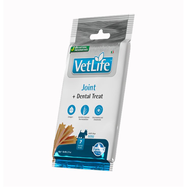 Dental Treat Joint Mini Dog VetLife Farmina 60g