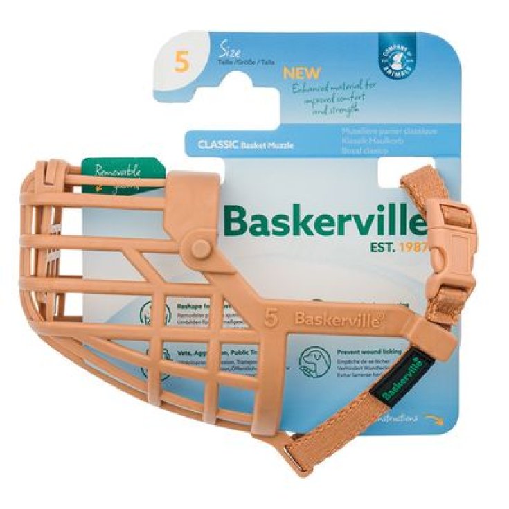 Museruola Classic Beige Baskerville 1 Pezzo