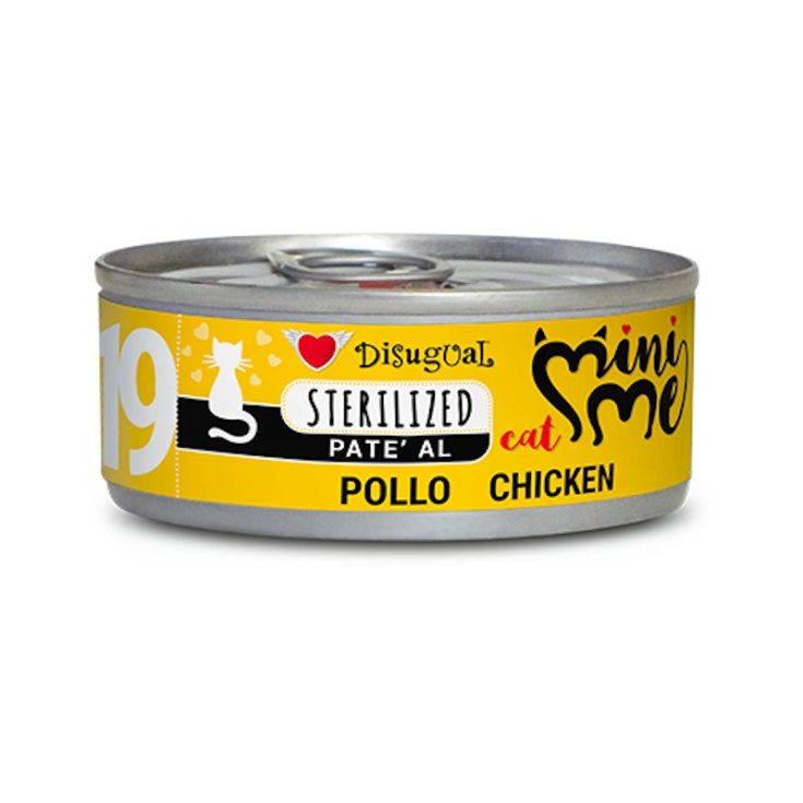 Sterilized Pat&egrave; Gusto Pollo Disugual Mini Me 85g