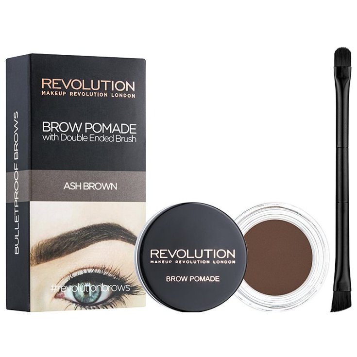 Brow Pomade Ash Brown Revolution Makeup 1 Kit
