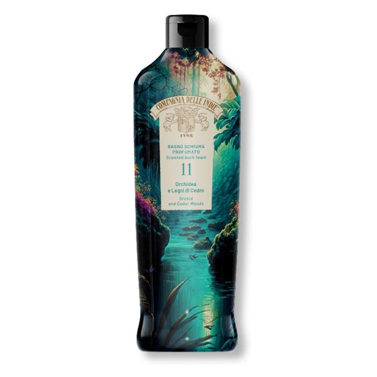 Bagnoschiuma 11 Orchidea e&nbsp;Legni di Cedro Compagnia Delle Indie 500ml