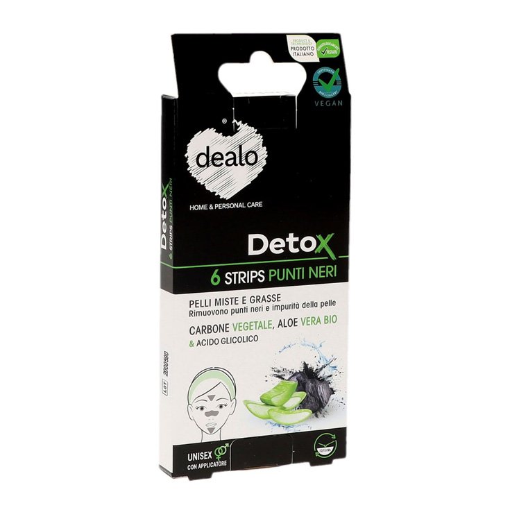 Detox 6 Strips Punti Neri Dealo&reg;
