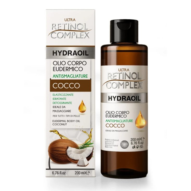 Olio Eudermico Corpo al Cocco Retinol Complex 200ml