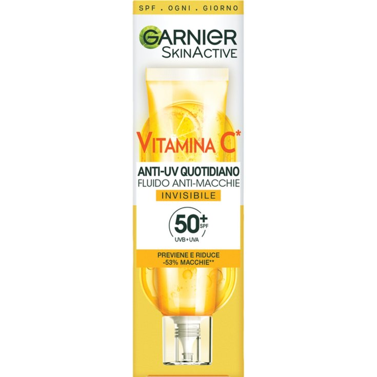 Fluido Anti-Macchie Invisibile SPF50+ Vitamina C Garnier Skinactive 40ml