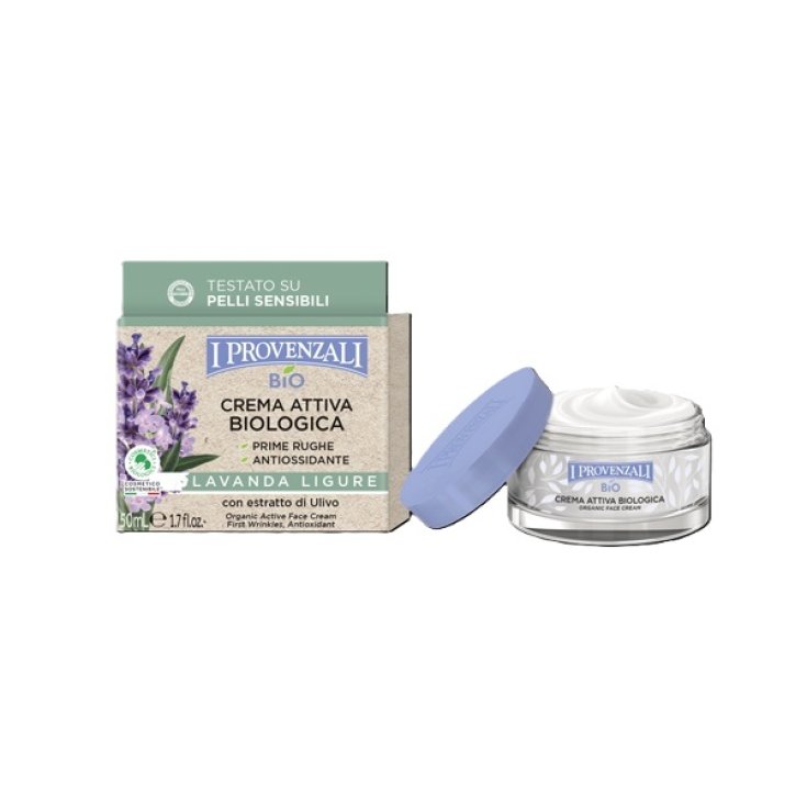 Crema Attiva Biologica Prime Rughe I Provenzali 50ml