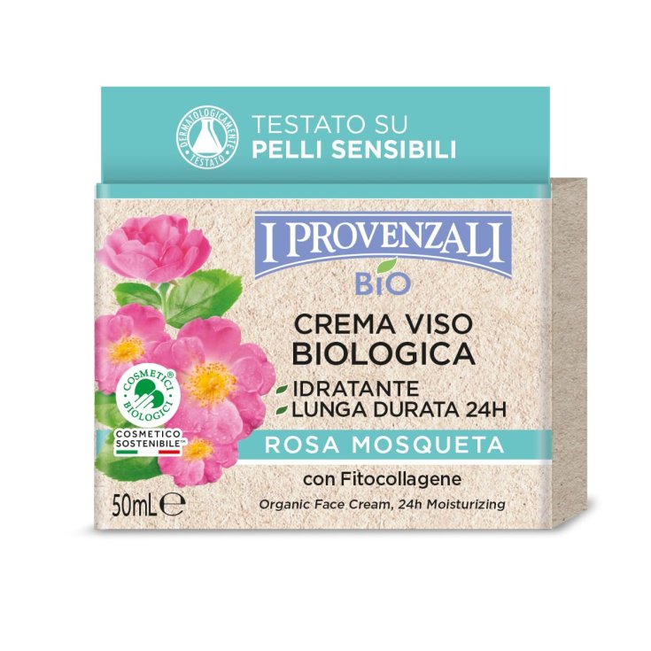 Crema Viso Biologica Rosa Mosqueta I provenzali Bio 50ml