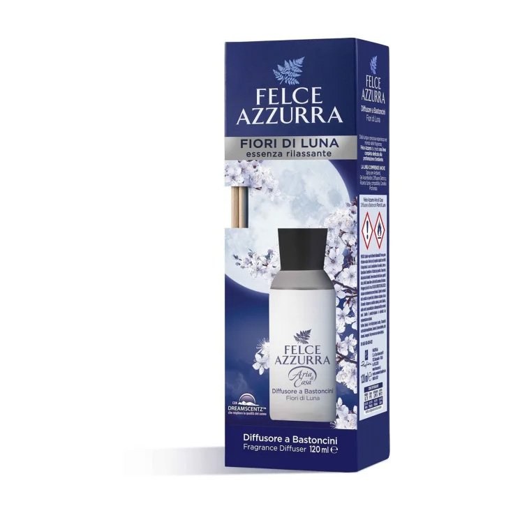 Diffusore Bastoncini Fiori Di Luna Felce Azzurra 120ml