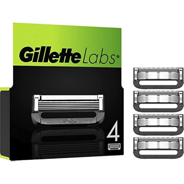 Lame di Ricambio Gillette Labs 4 Pezzi