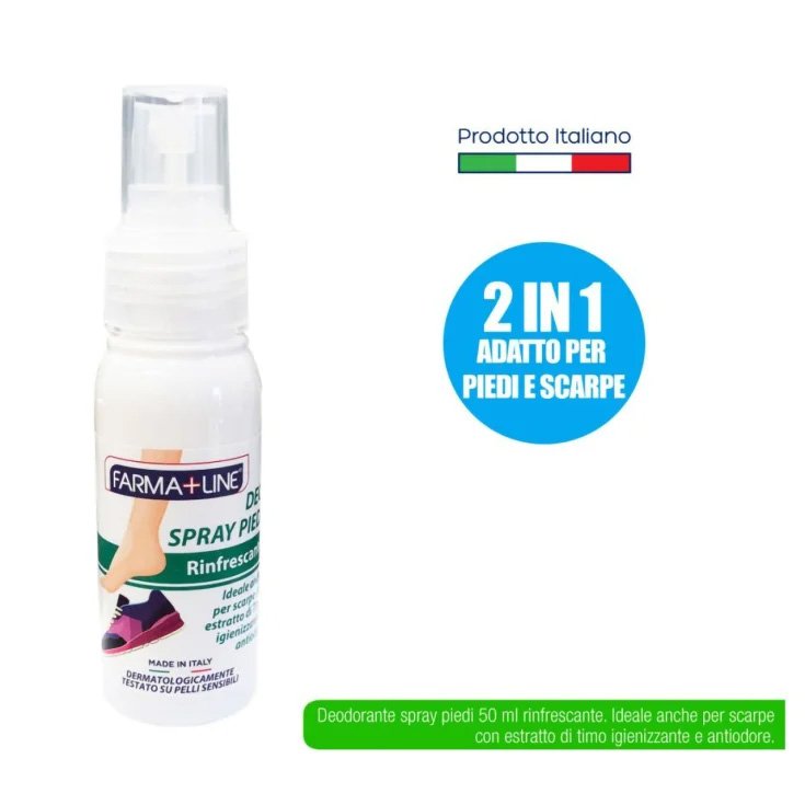 Spray Piedi Anti-Odori FARMALINE 50ml