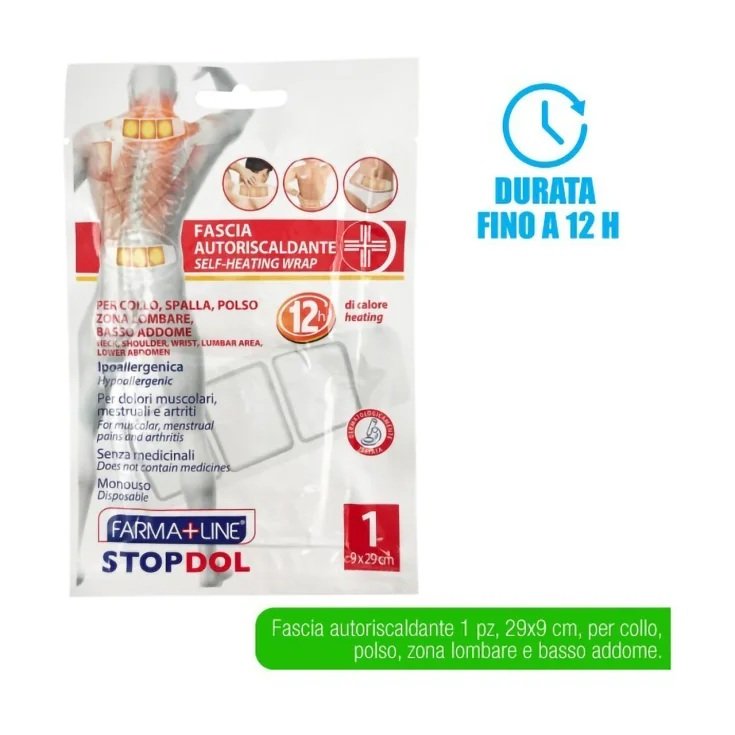 Fascia Autoriscaldante Collo Spalla Polso FARMA+LINE 1 Pezzo