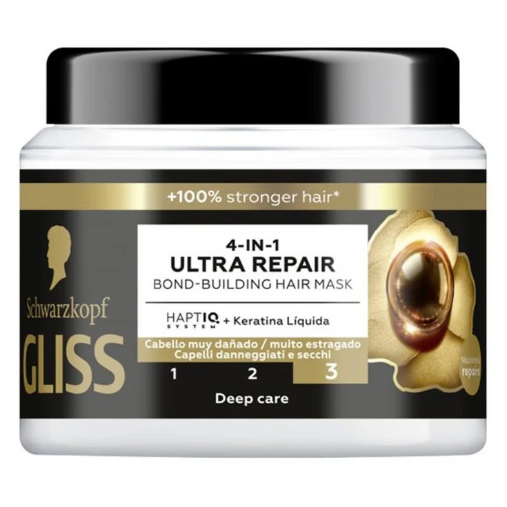 GLISS Maschera 4in1 Riparazione Suprema Schwarzkopf 400ml