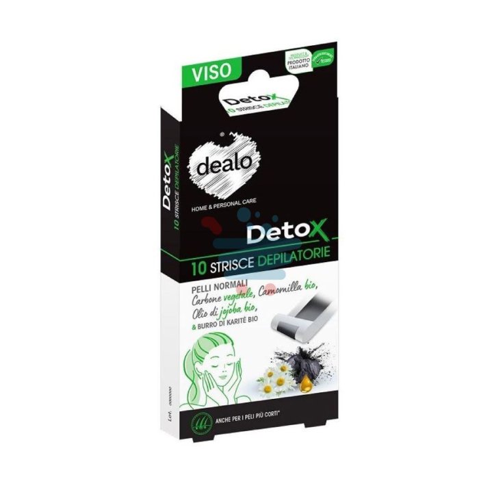 Detox Strisce Depilatorie Dealo 10 Pezzi