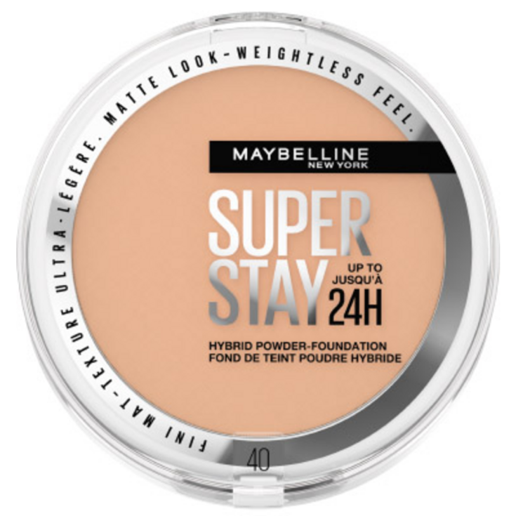 Super Stay&nbsp;24H Hybrid Powder Foundation 40 New York Maybelline 1 Pezzo