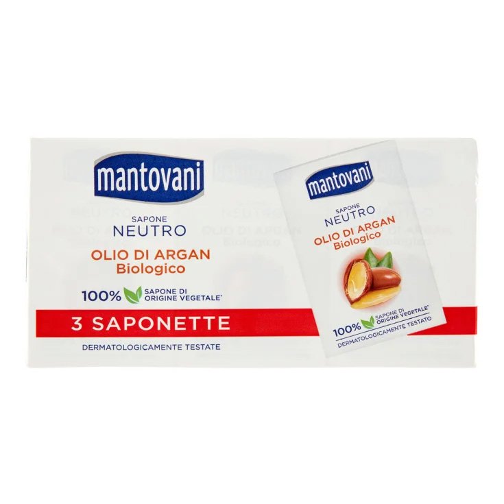 Sapone Argan Mantovani 3x90g