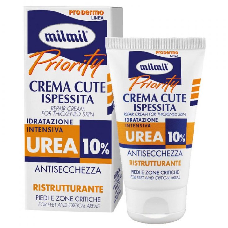 Crema Cute Ispessita Urea 10% Mil Mil Priority 75ml