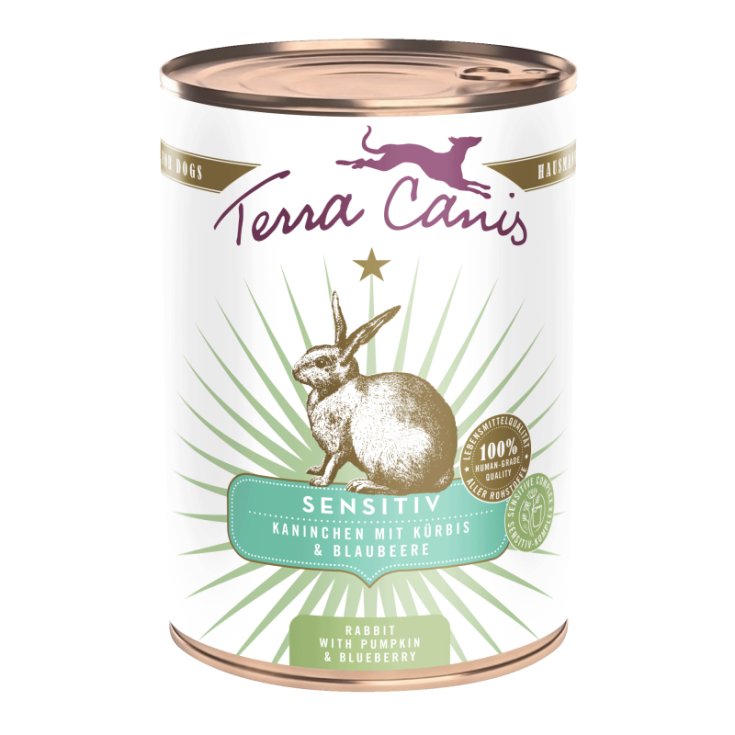 Sensitiv Coniglio Con Zucca E Mirtillo Terra Canis 400g