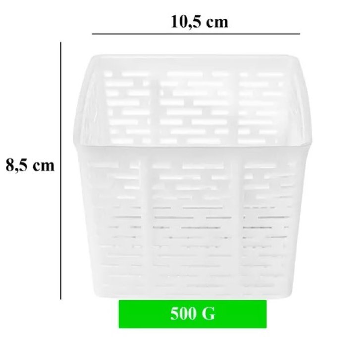 Fuscella Rettangolare In Plastica 1 Pezzo