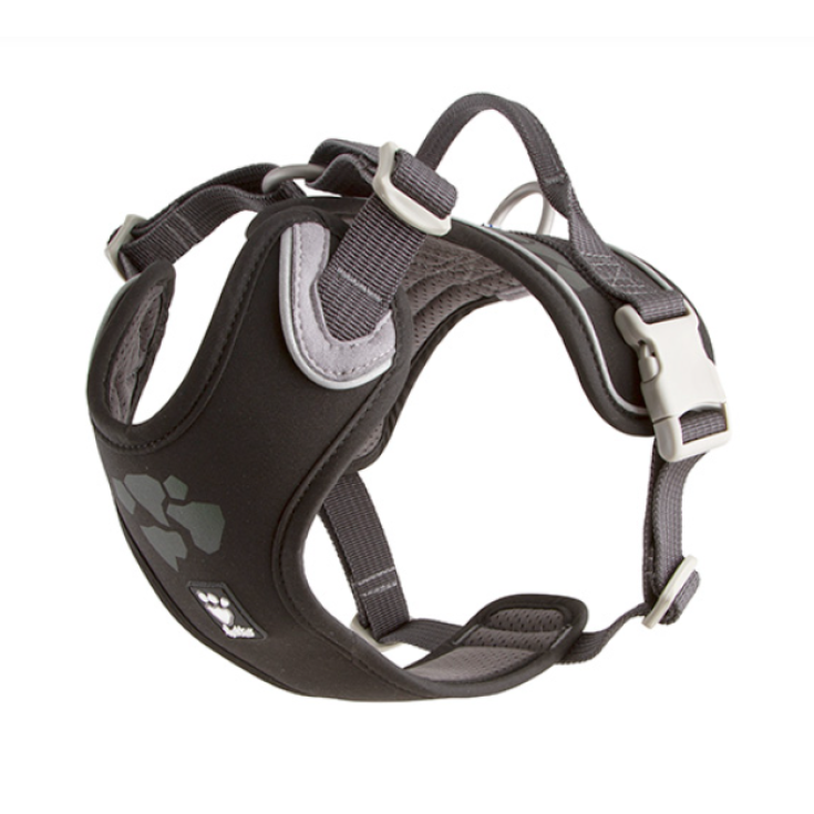 Pettorina  Warrior Nero 40-45cm Hurtta 1 Pezzo