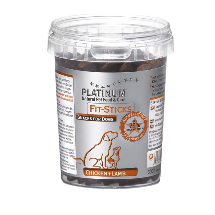 Snack Fit-Sticks Pollo e Agnello Platinum 300g