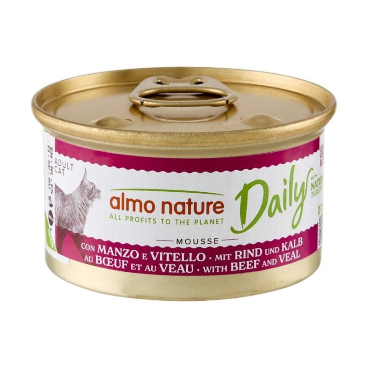 Daily Cat Mousse Manzo e Vitello Almo Nature 85g