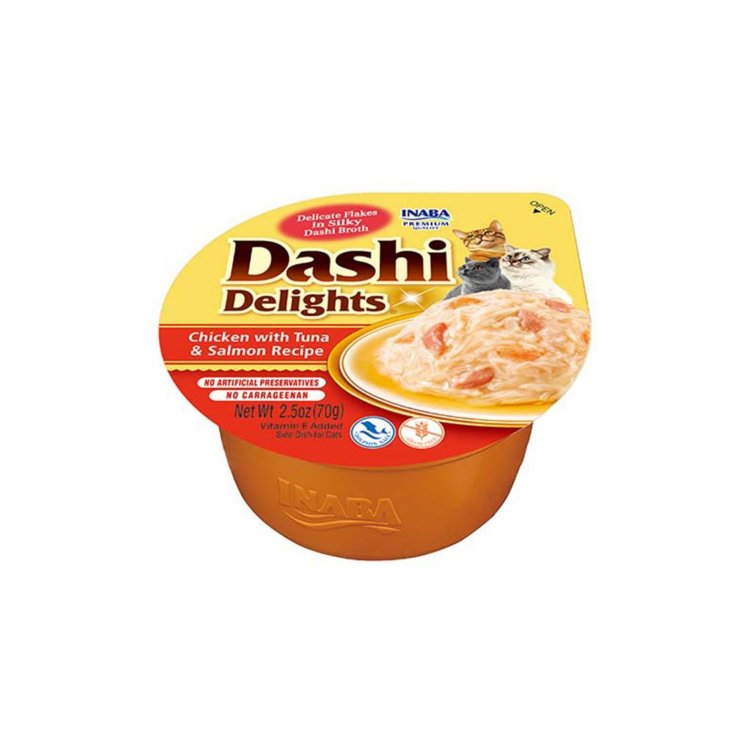 Pollo Tonno Salmone Cat Dashi Delights&nbsp;70g