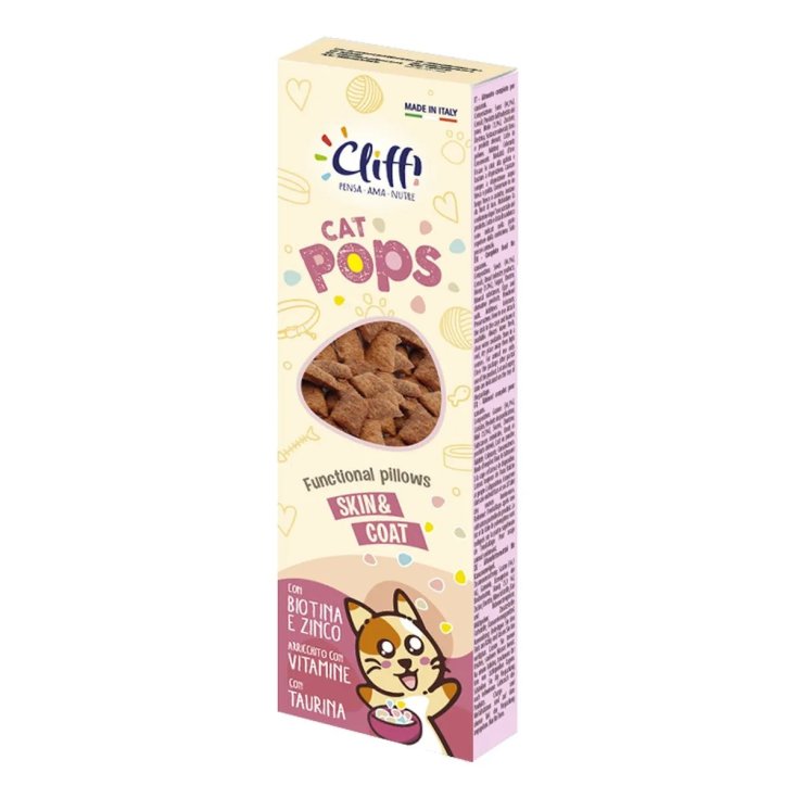 Pops Snack Functional Pillows Skin & Coat&nbsp;Cliffi Cat 50g