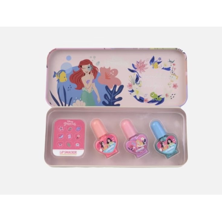 Trousse Princess Nail Polish Lip Smacker 1 Set