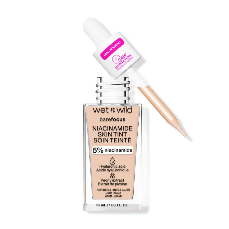 Bare Focus Niacinamide Skin Tint Fair Beige Wet N Wild 32ml