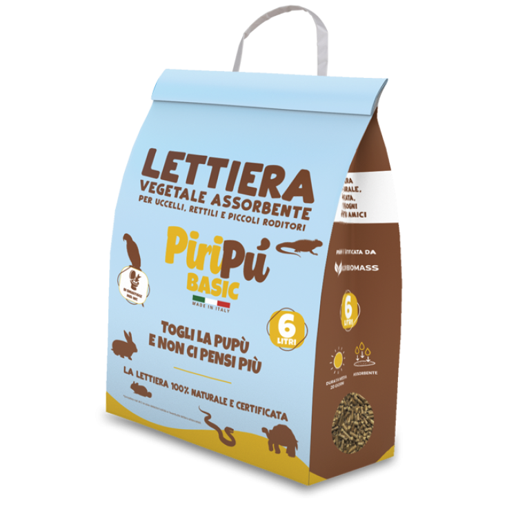 Lettiera Vegetale E Assorbente PiriPu Basic 6lt
